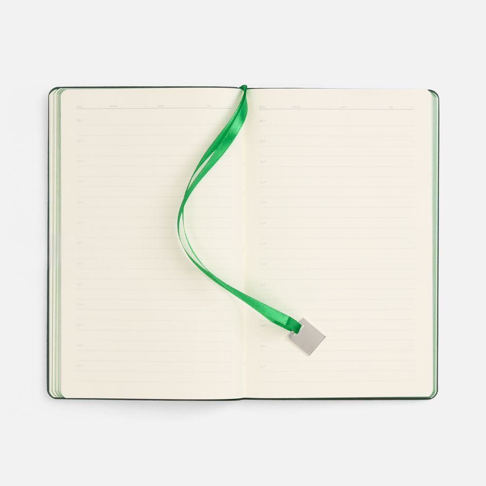 Ежедневник Shall Light, недатированный, зеленый-3