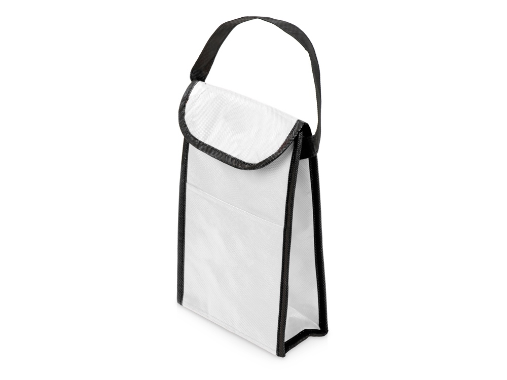 Сумка-холодильник Reviver на липучке из нетканого переработанного материала, белый-0
