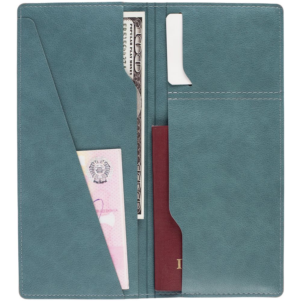 Органайзер для путешествий Petrus, серо-голубой-1