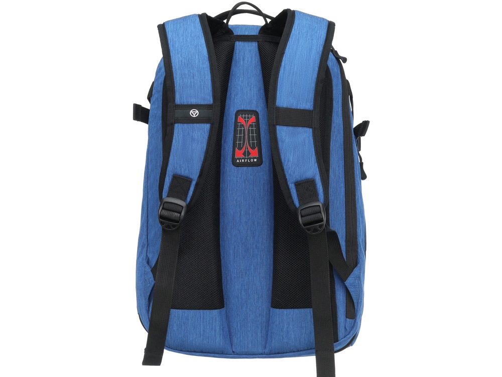 Рюкзак TORBER MOBI с отделением для ноутбука 15'', синий, полиэстер, 31 x 20 x 47 см, 29 л-3