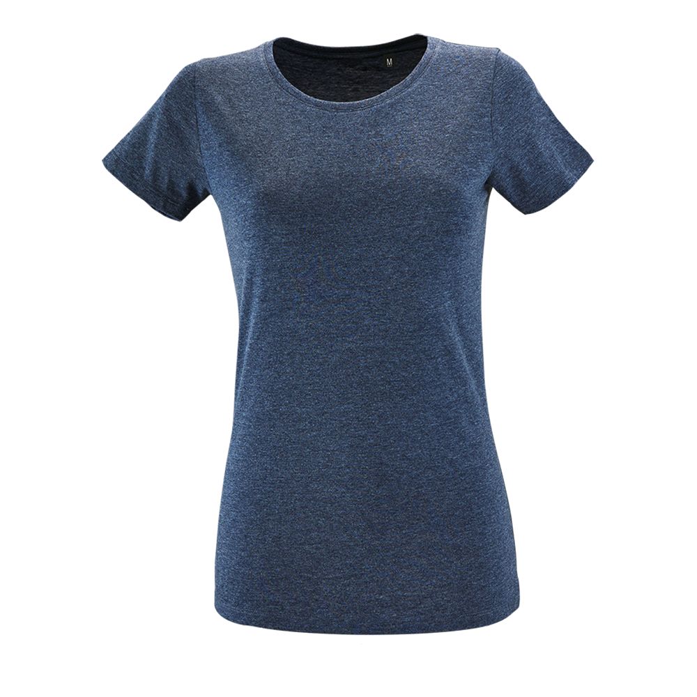 Футболка женская Regent Fit Women, синий меланж-1