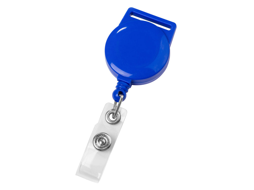 Ретрактор с ушком для ленты, синий-1