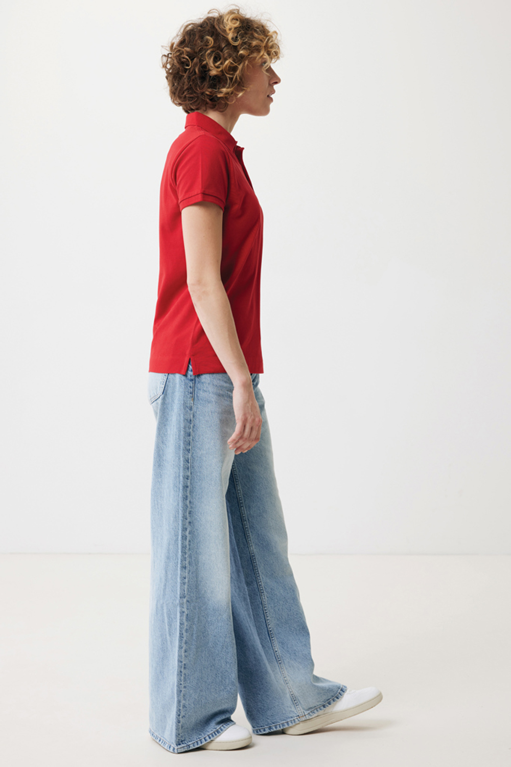 Женская рубашка поло Iqoniq Yosemite из переработанного хлопка-пике, унисекс, 220 г/м²-6