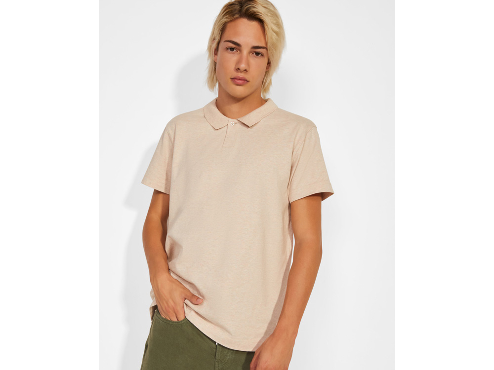 Рубашка-поло Tyler мужская, разноцветный меланж-4