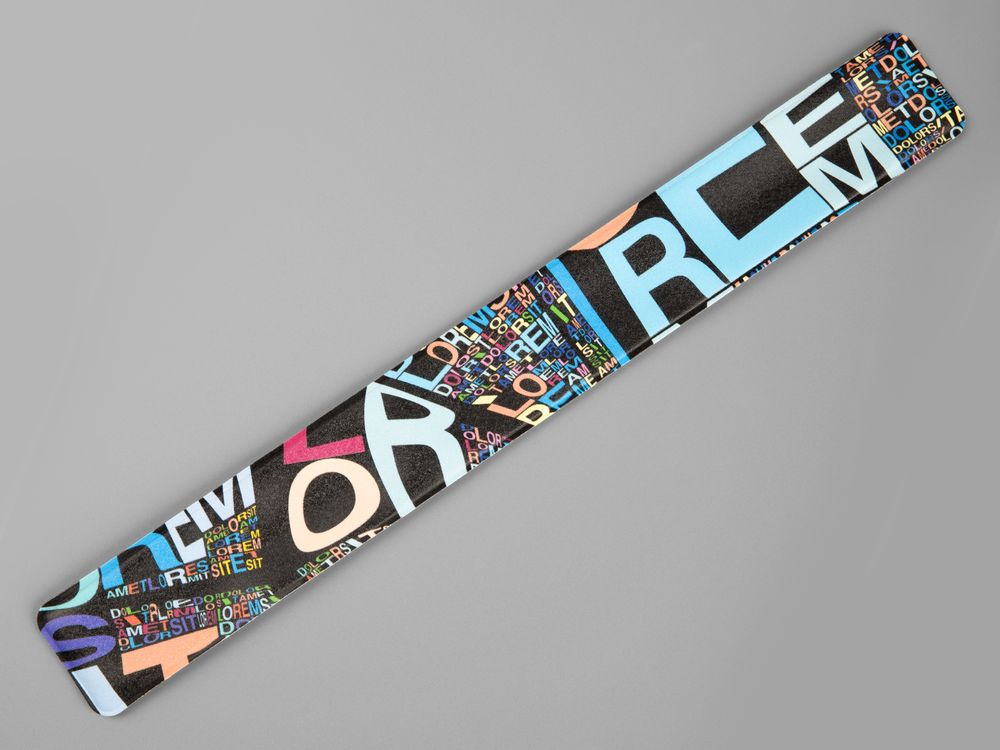 Браслет Slap с печатью на заказ-2