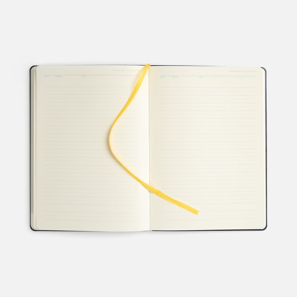 Ежедневник Flex Shall New, недатированный, черный-5