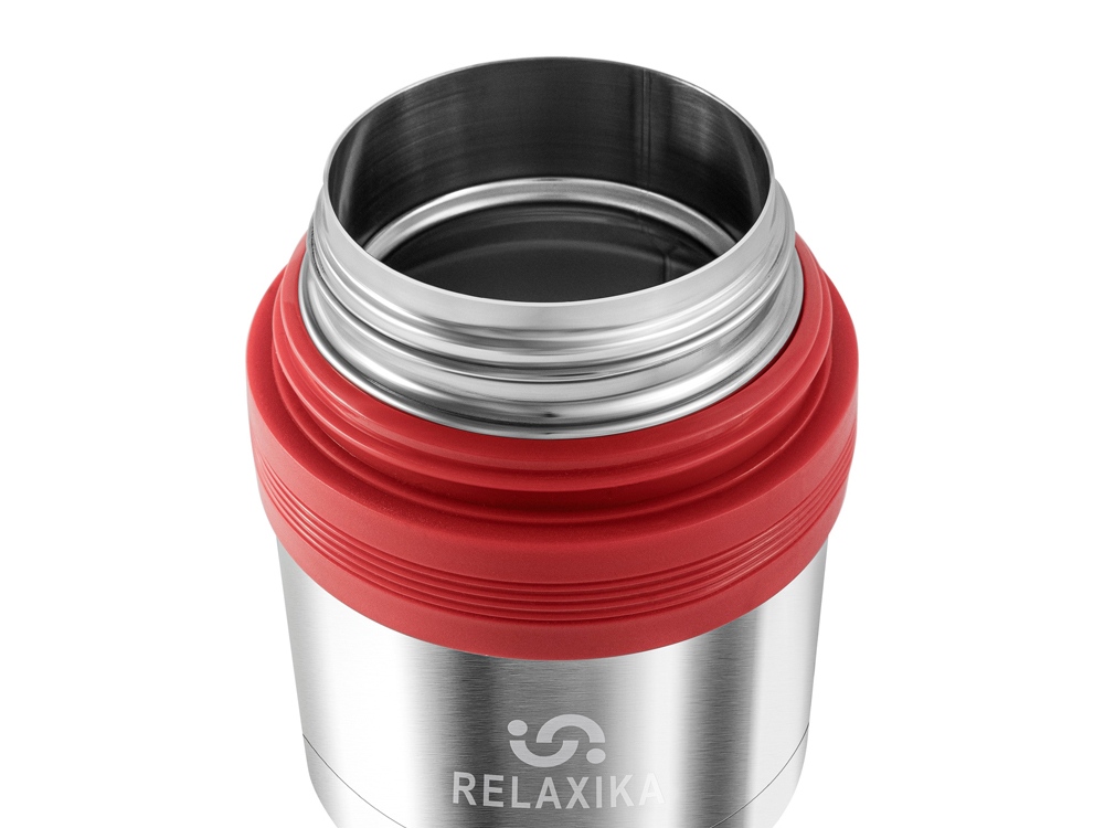 Термос универсальный (для еды и напитков) Relaxika 201, 500 мл, стальной-6