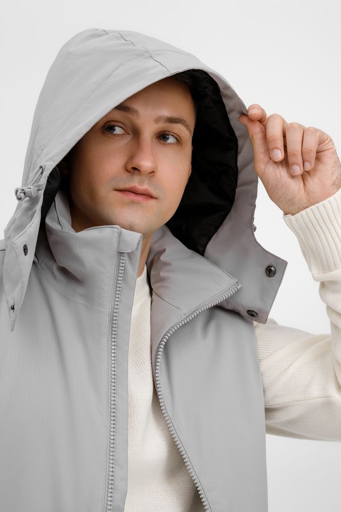 Жилет унисекс Sfera, светло-серый-6