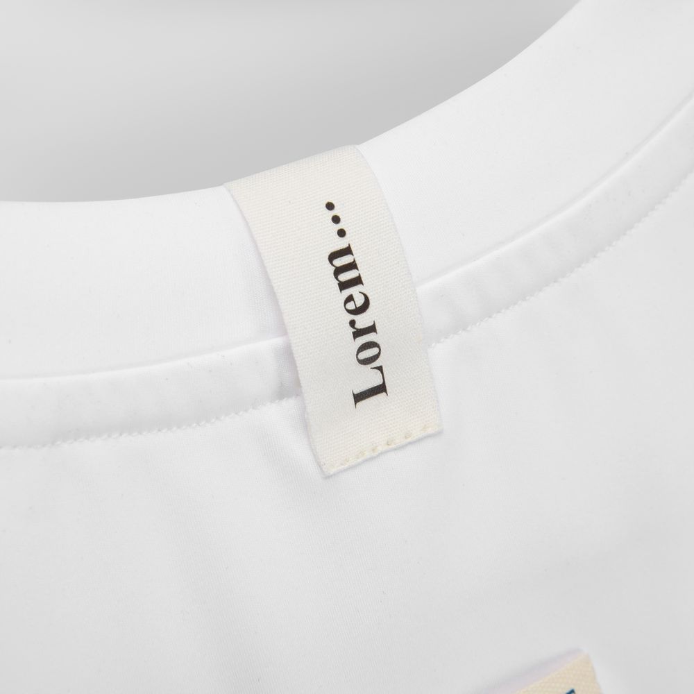 Лейбл хлопковый Doni, S, беленый-2