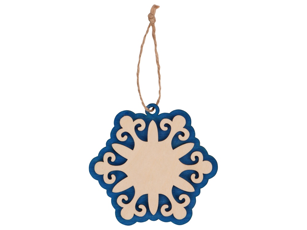 Подвеска деревянная Кристаллик-1