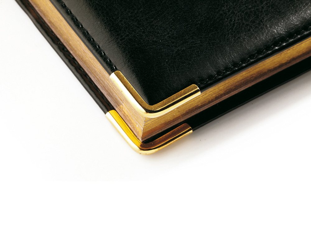 Ежедневник А5 полудатированный Boss, коричневый-2