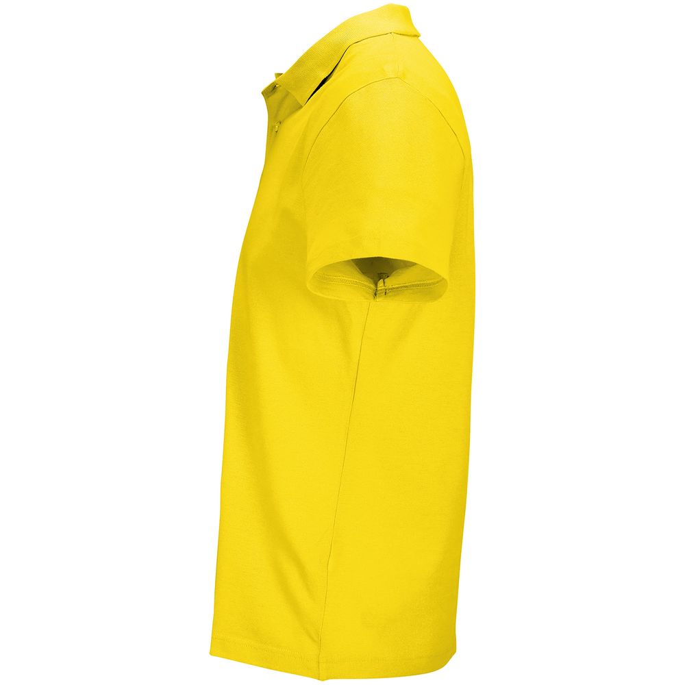 Рубашка поло унисекс Pulse, желтая-1