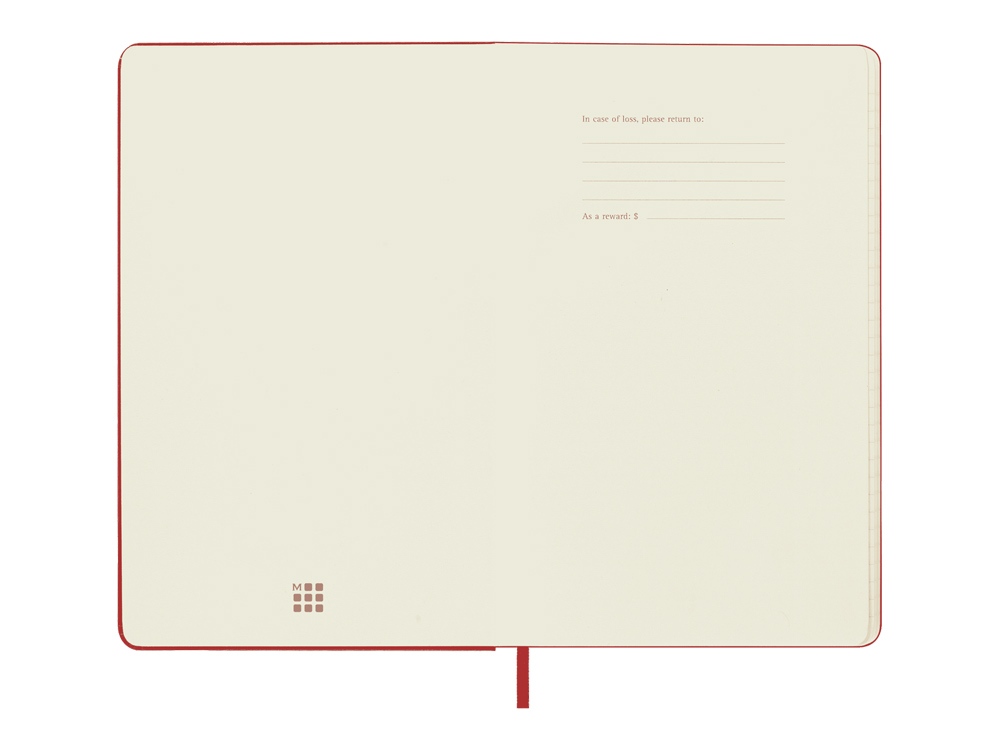 Записная книжка 12 месяцев на 2024 год, в твердой обложке, красный, Large, 13х21-1