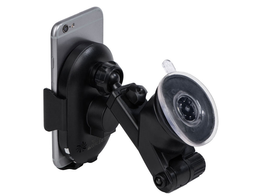 Автомобильное беспроводное зарядное устройство с датчиком OptIQ Lite, 15 Вт, черный-12