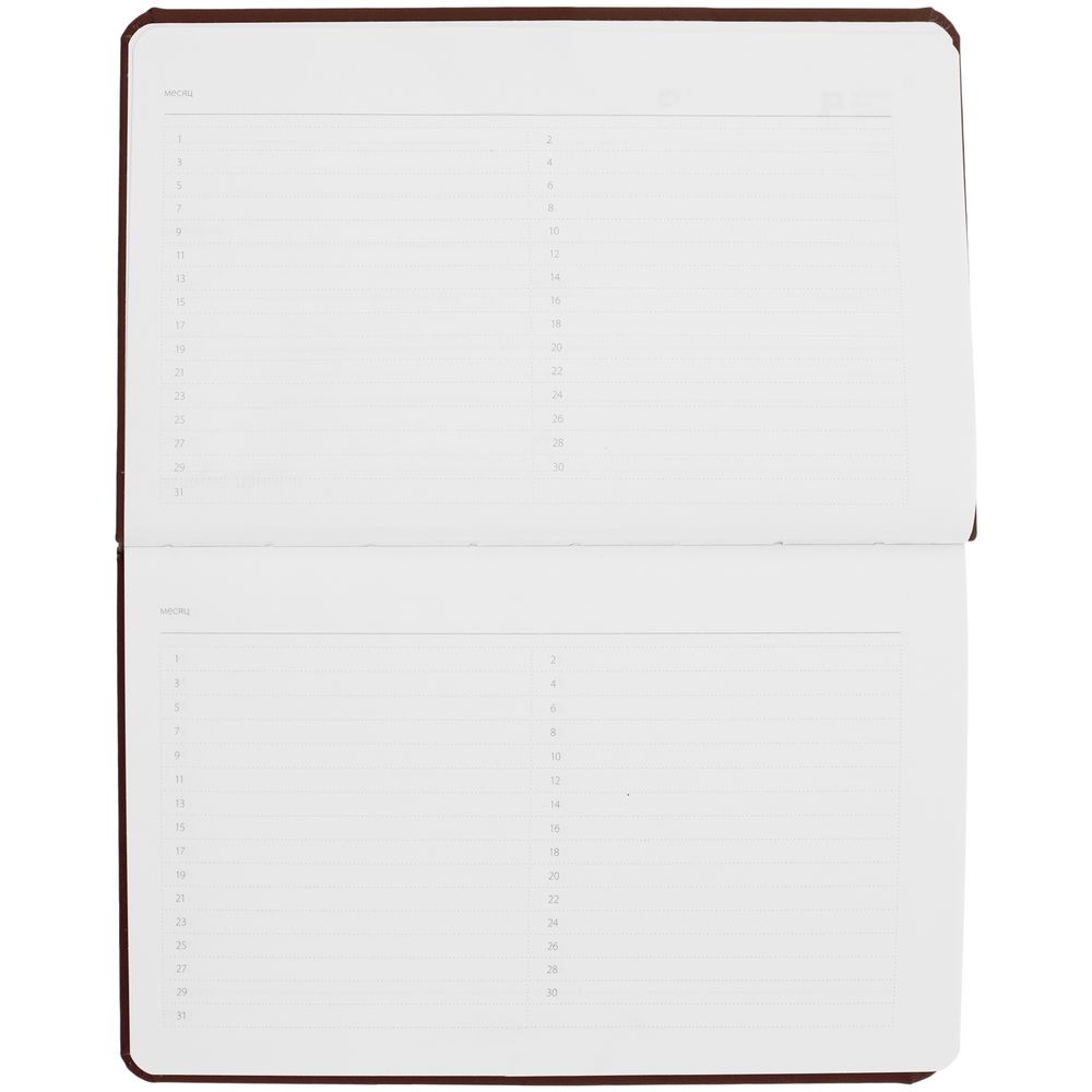 Еженедельник Urban, недатированный, коричневый-3