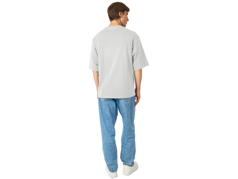 Футболка Berlin к/р оверсайз, 100% хлопок, 180гр, жемчужный-4