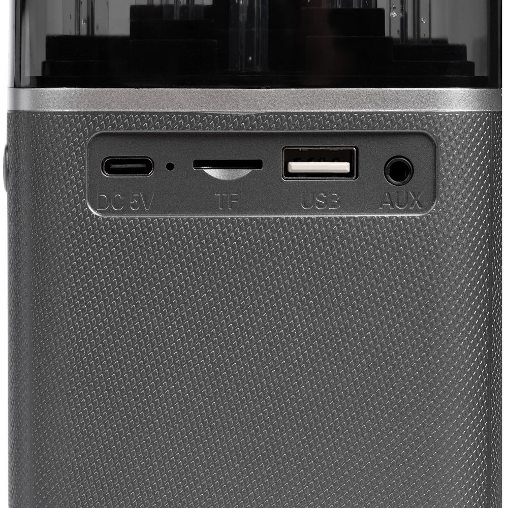 Беспроводная колонка с подсветкой citySound, черная-3