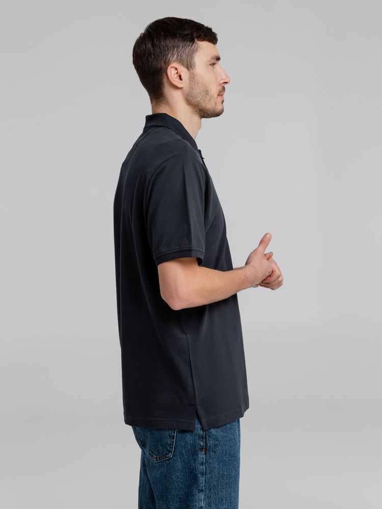 Рубашка поло мужская Neptune, темно-синяя-3