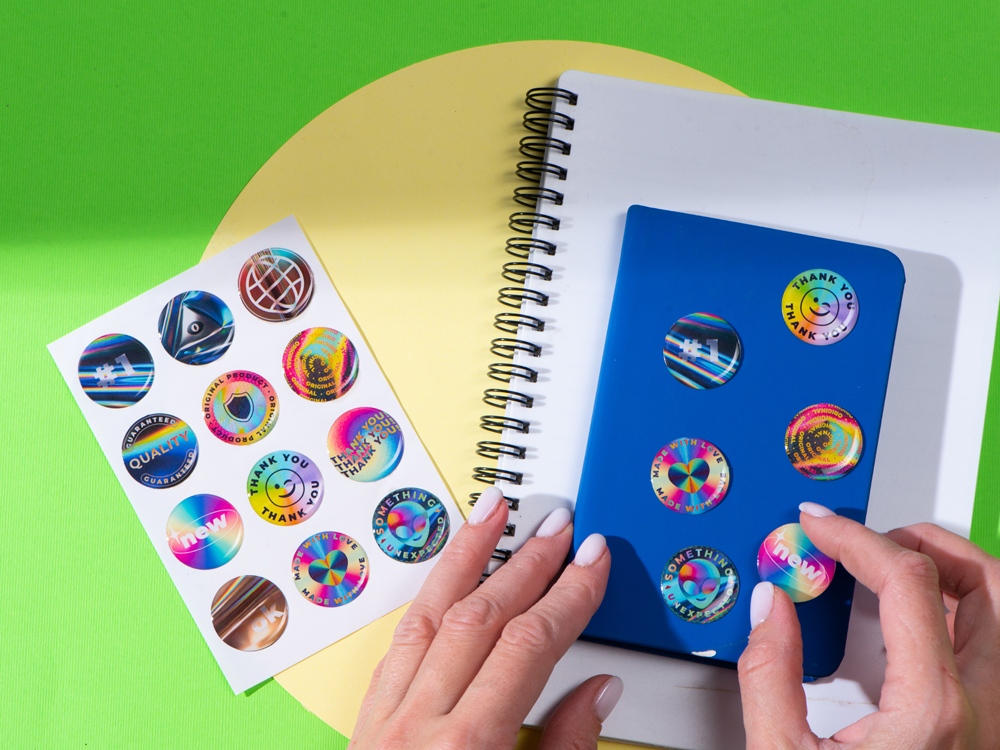 Сет объемных стикеров из эпоксидной смолы, А6-3