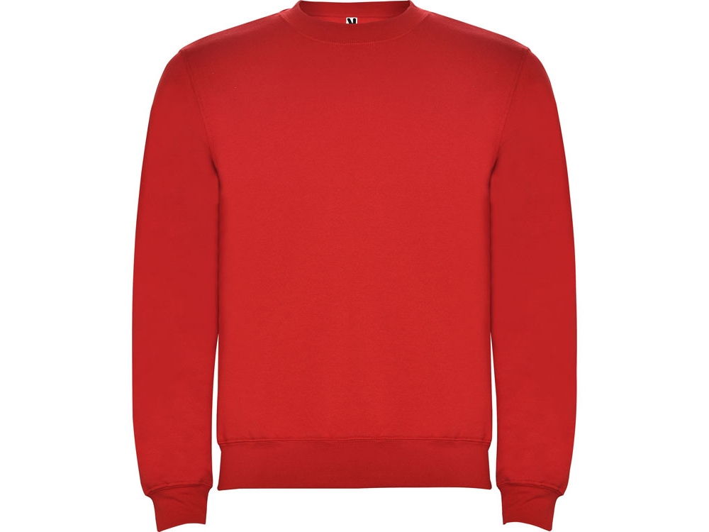 Свитшот с начесом Clasica унисекс, красный-0
