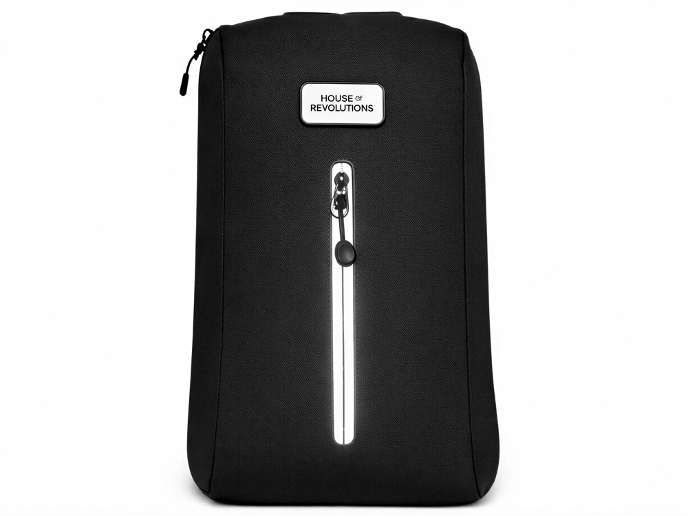 Сумка-слинг Nomad на одно плечо из водостойкого переработанного пластика, черный-1