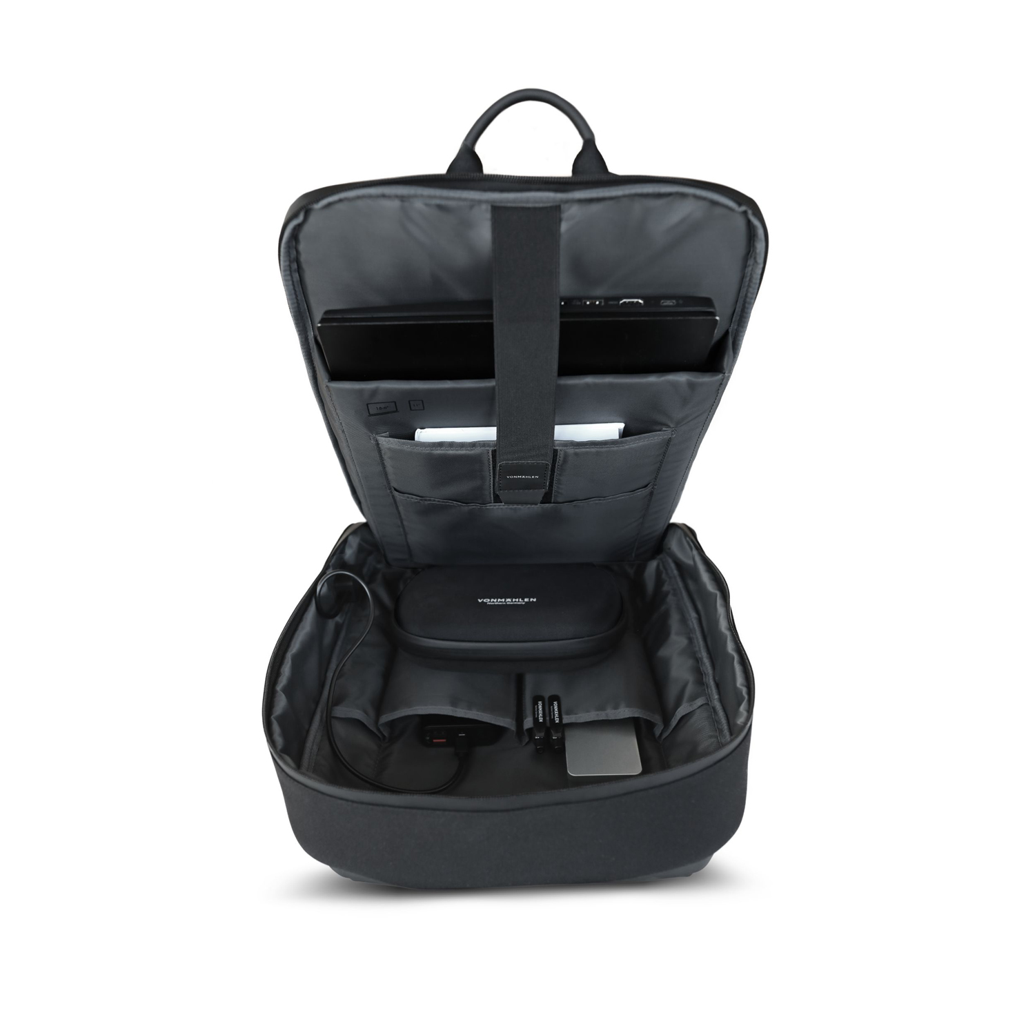 Рюкзак для ноутбука Horizon, 15.6’’, черный-7