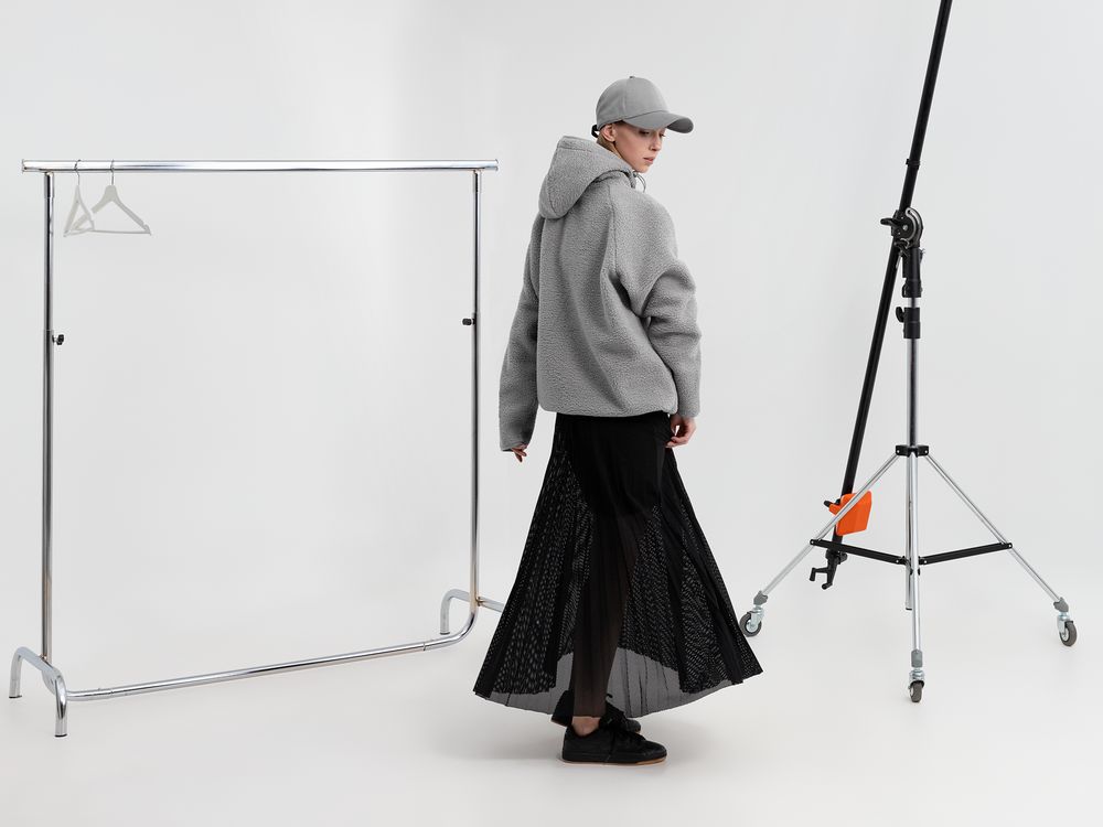 Бейсболка Kosmos, серая-8