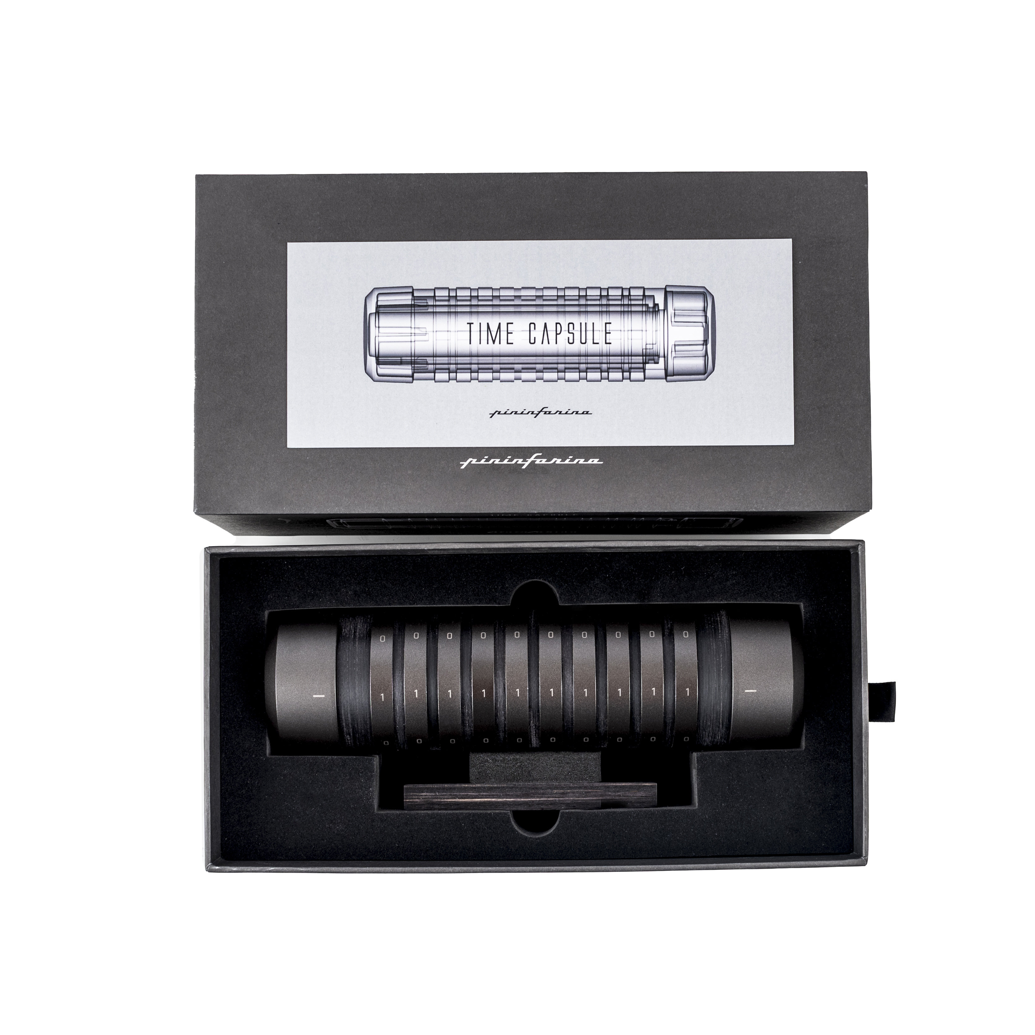 Набор Pininfarina TIME CAPSULE 2023 Limited Edition футляр с шифром и вечная ручка Aero-13
