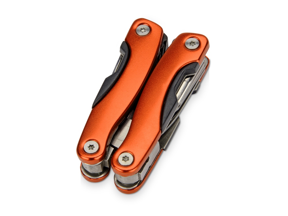 Набор с мультитулом и фляжкой Путешественник 2.0., оранжевый-1