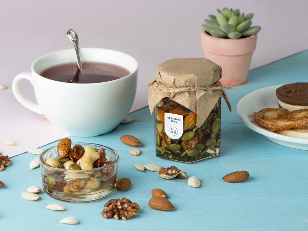 Мед ореховый микс, 250 г-1