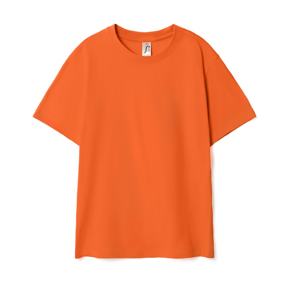 Футболка детская Regent Kids 150, оранжевая-1