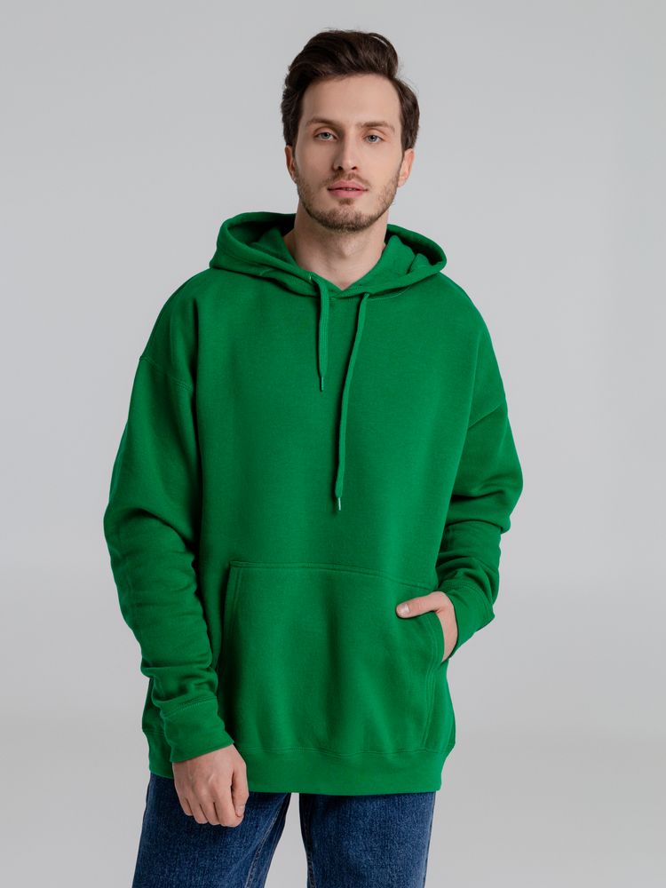 Толстовка с капюшоном Slam 320, ярко-зеленая-4