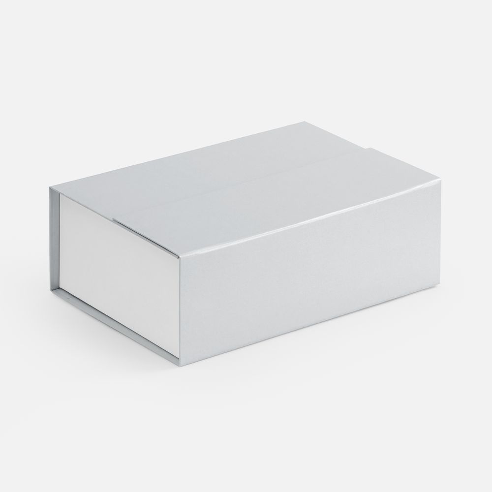 Коробка Bicolor Case, белая с серым-0