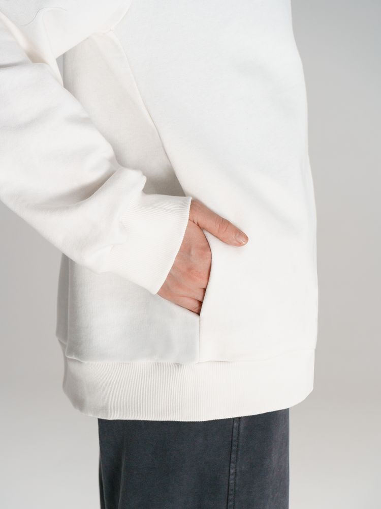 Толстовка унисекс Neofit, молочно-белая-4