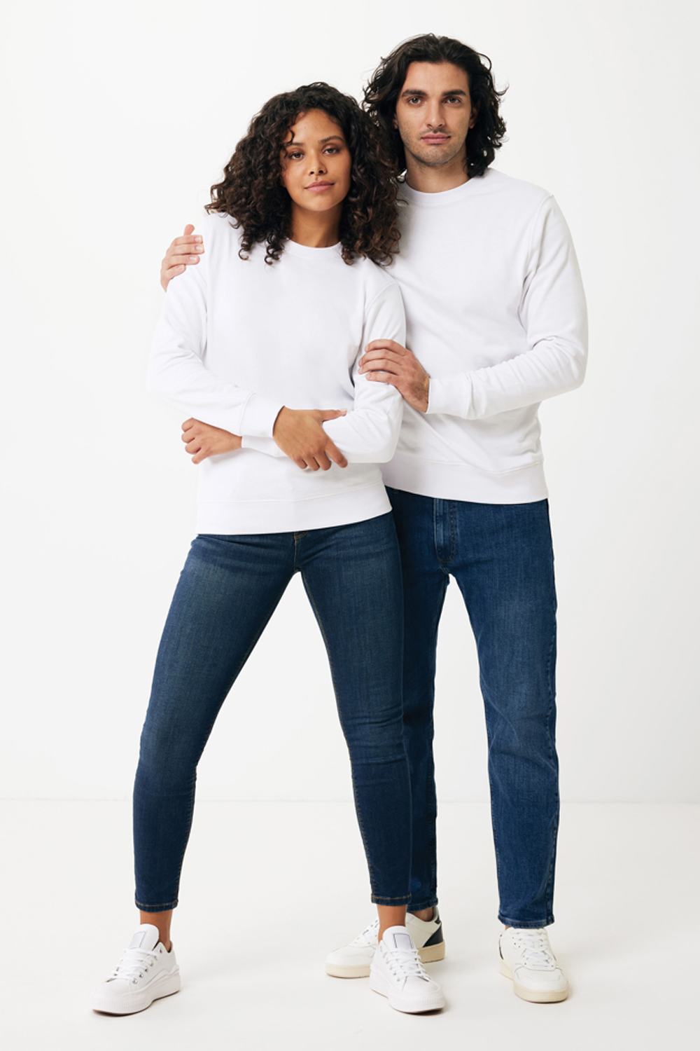 Свитшот Iqoniq Etosha из переработанного хлопка, унисекс, 280 г/м²-1