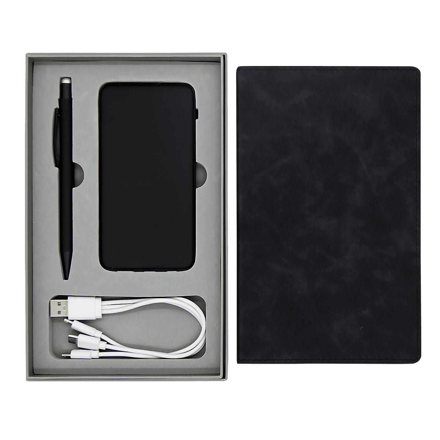 Набор Bplanner Business Power (чёрный с серым)-0