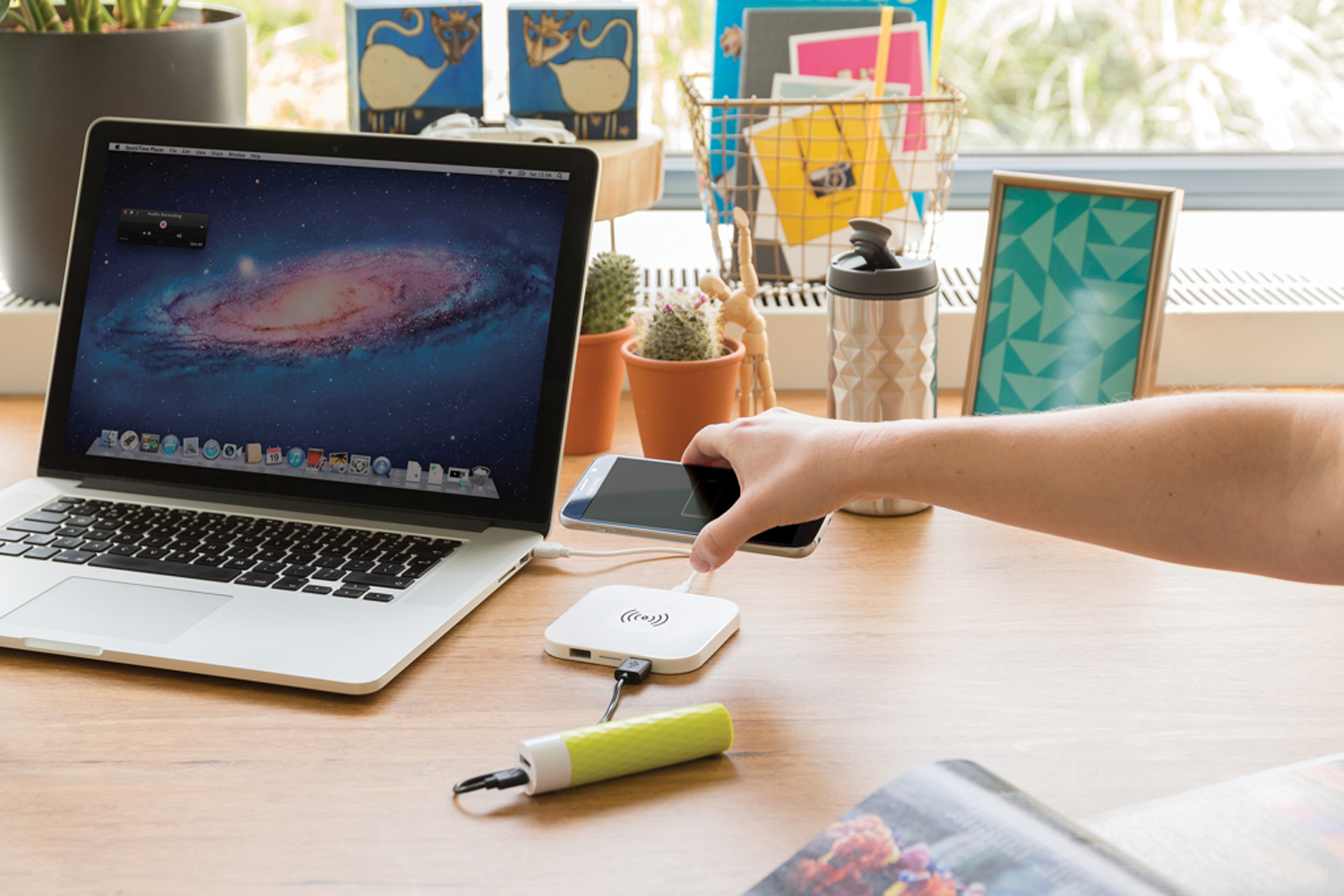 Док-станция для беспроводной зарядки, 5 Вт-5