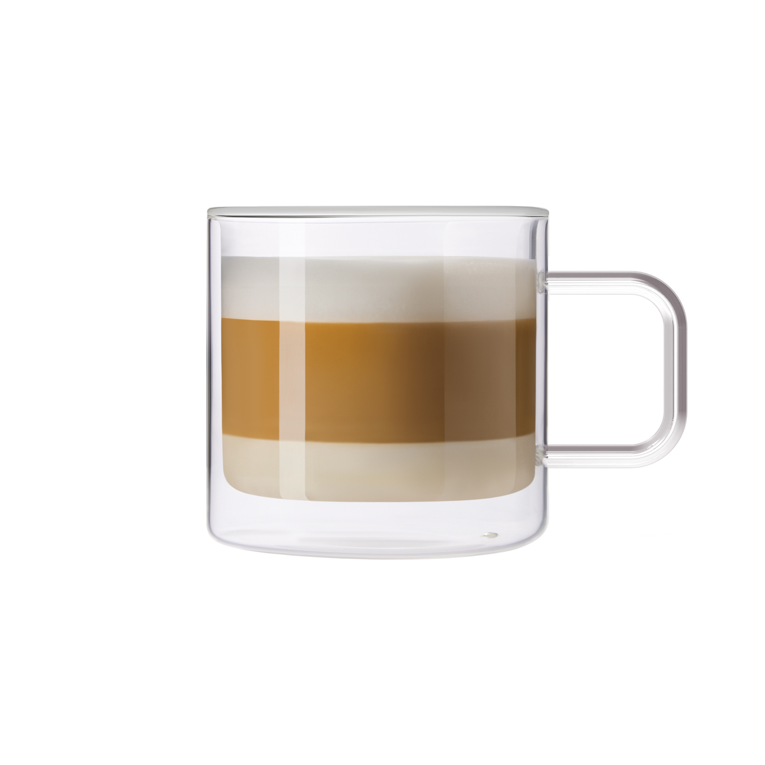 Кружка стеклянная с двойными стенками Luna-2