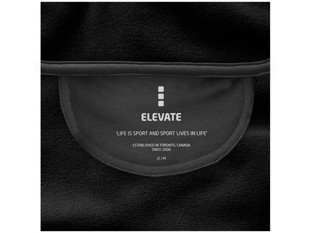 Куртка флисовая Brossard мужская, черный-8