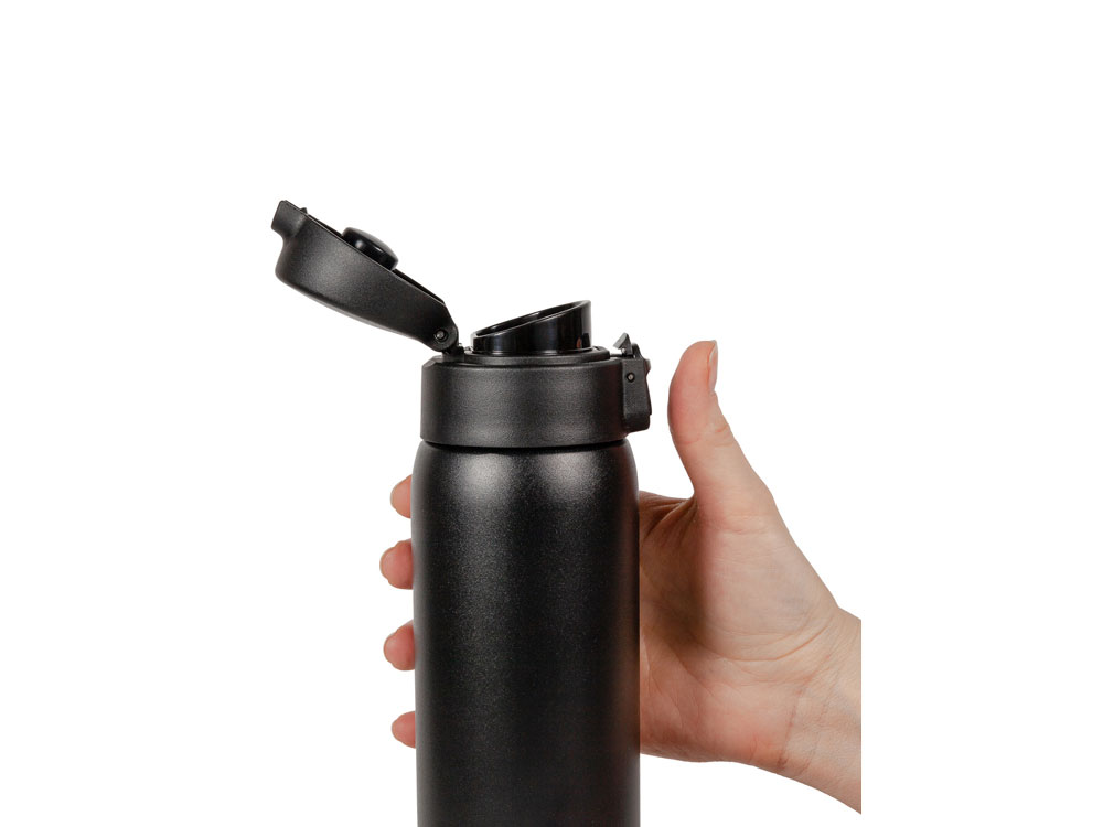 Термокружка Relaxika 701, 480 мл, черный-12