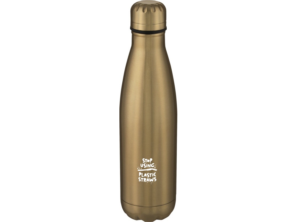 Cove Бутылка из нержавеющей стали объемом 500 мл с вакуумной изоляцией, золотистый-4