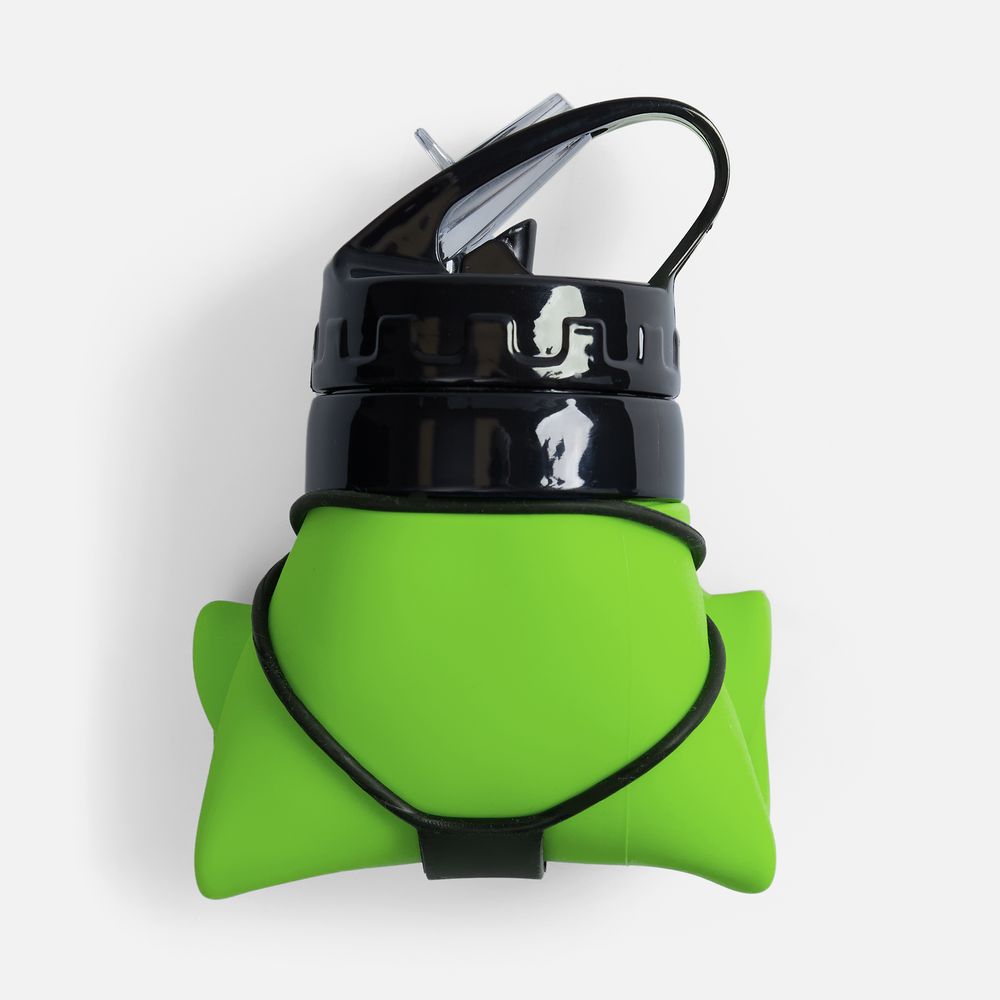 Складная бутылка для воды Langfossen, зеленое яблоко-1