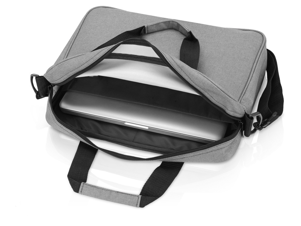 Сумка Янг для ноутбука 13,7, серый-1
