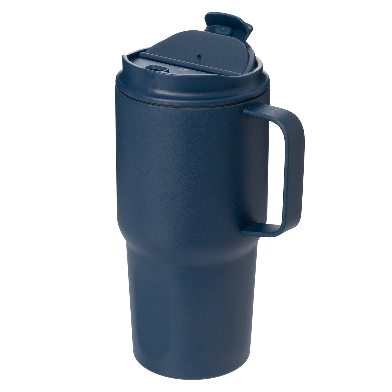 Термокружка вакуумная Авентура (Aventura), синяя-4