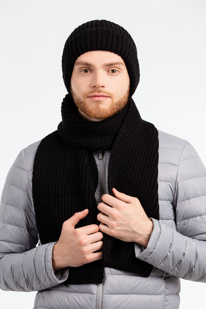 Шарф Nordkapp, черный-6