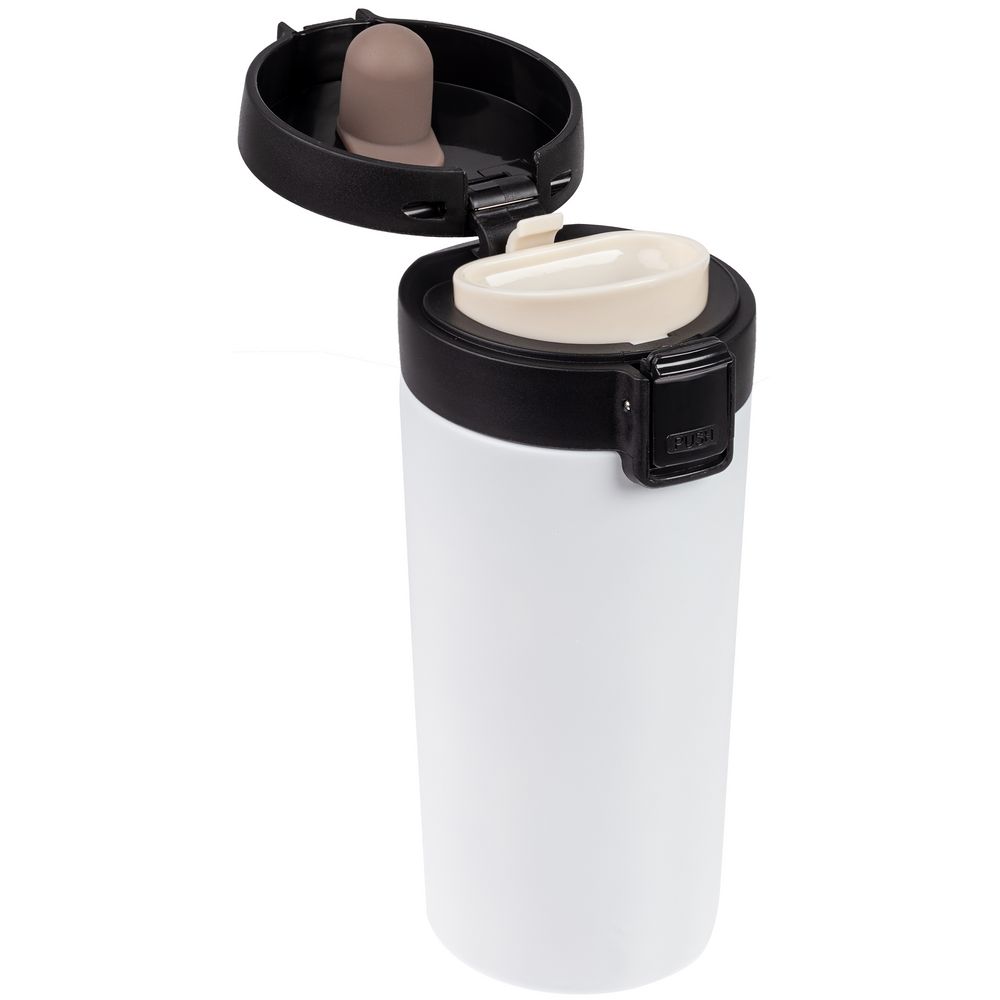 Термостакан с ситечком No Leak Infuser, белый-2