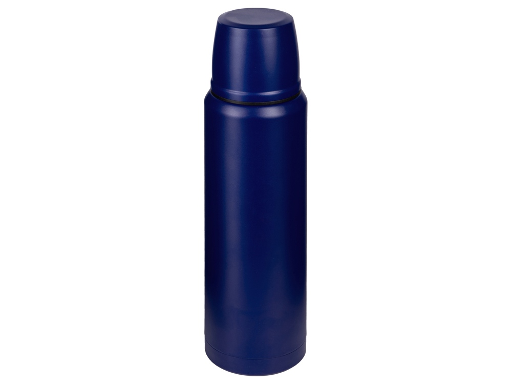 Подарочный набор с термосом и пледом Serenity, синий-2