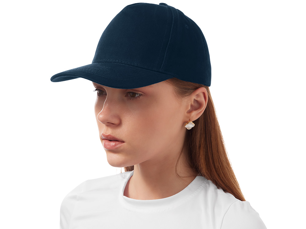 Бейсболка Florida 5-ти панельная, темно-синий-2