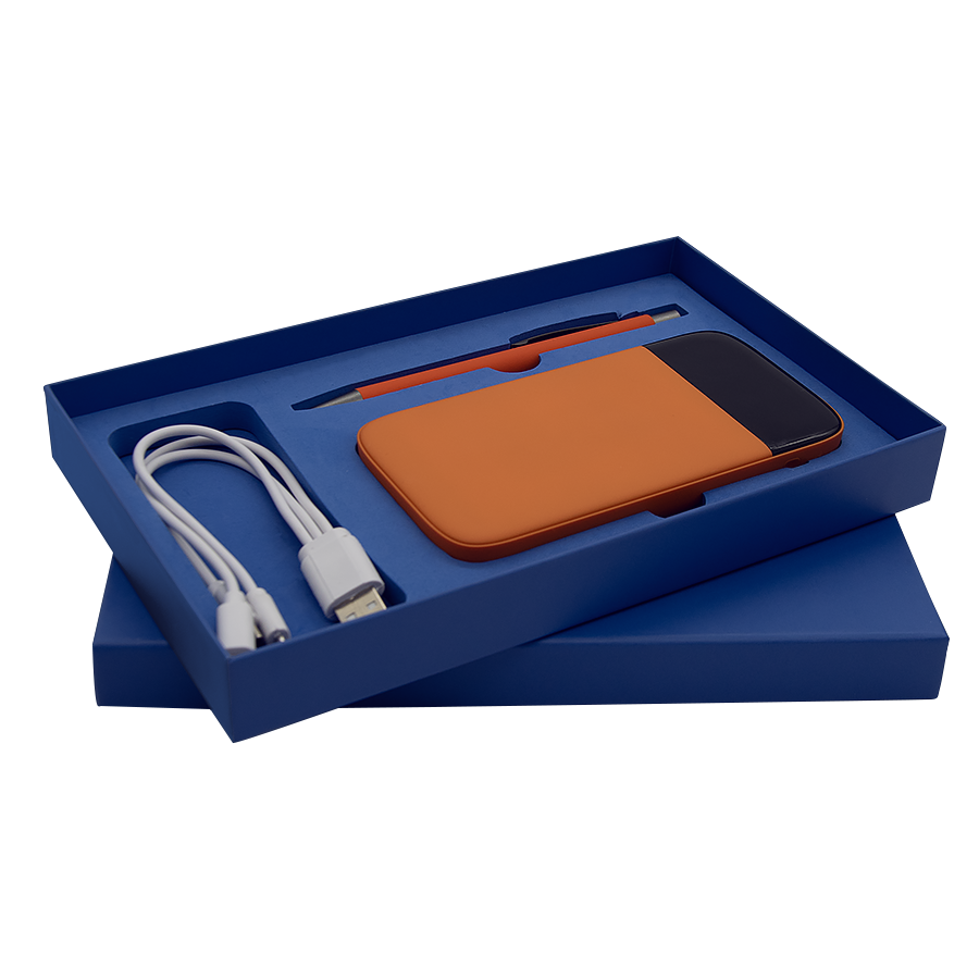 Коробка для набора Bplanner power с цветным ложементом (синий)-3