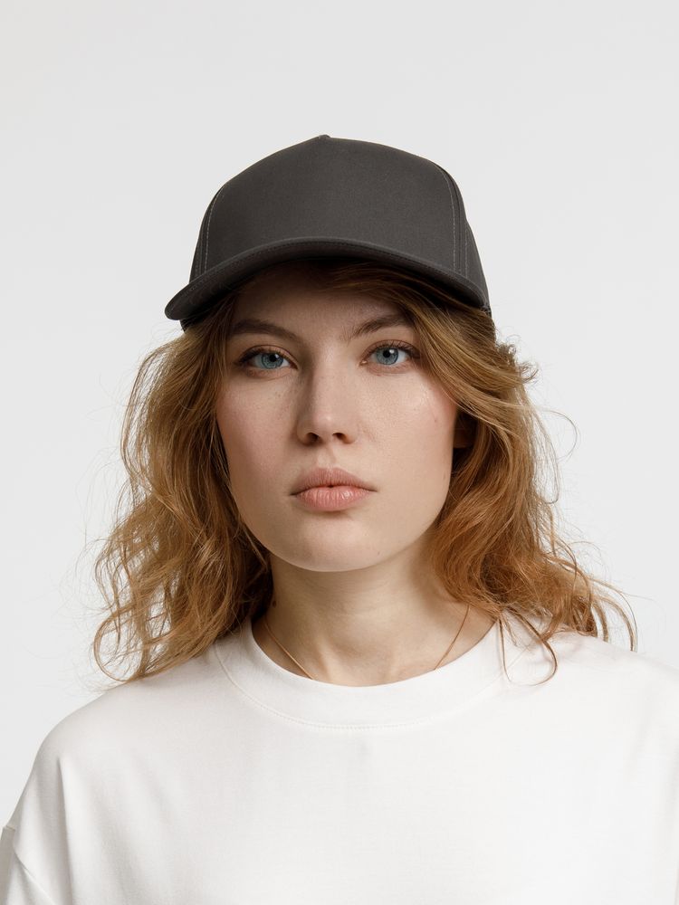 Бейсболка Seguro, серая-2